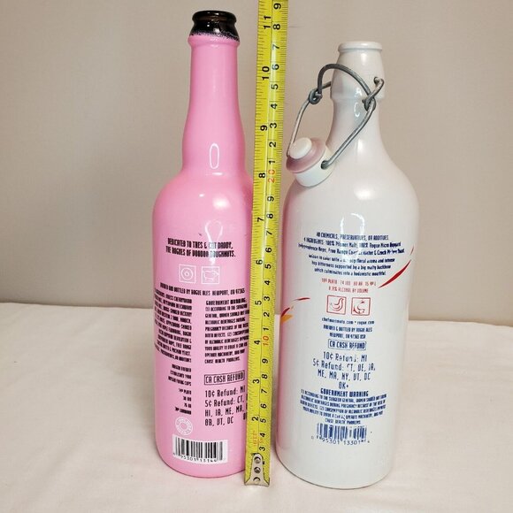 ROGUE Signature Imperial Pilsner & Voodoo Doughnut Bacon Maple Ale EMPTY Bottles - Picture 15 of 16